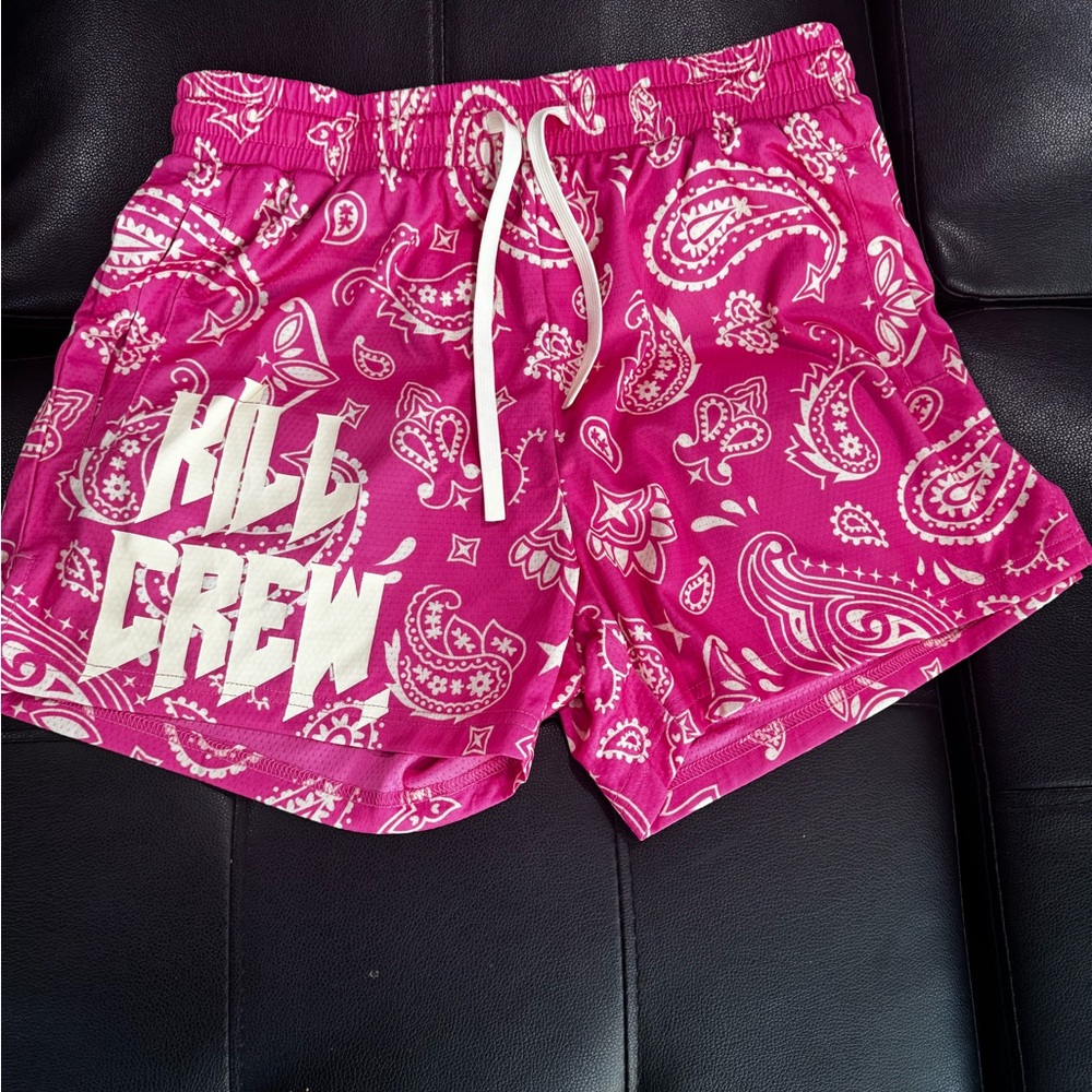 Mens Kill Crew Shorts - Pink